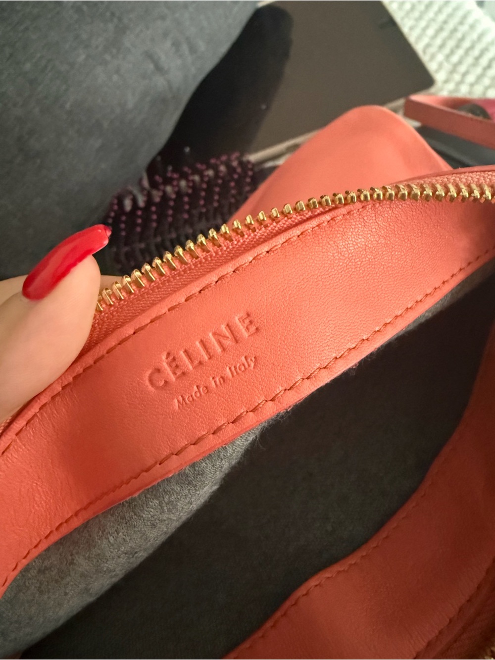 Celine Bag in Coral - Picture 2 of 2